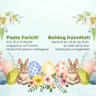 🐣 Program de Paște