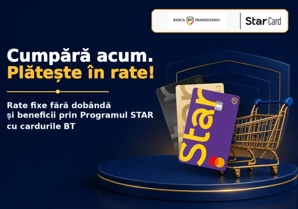 💳 Rate fără dobândă cu cardurile BT