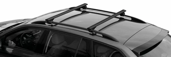 Set complet bare portbagaj Silenzio Black