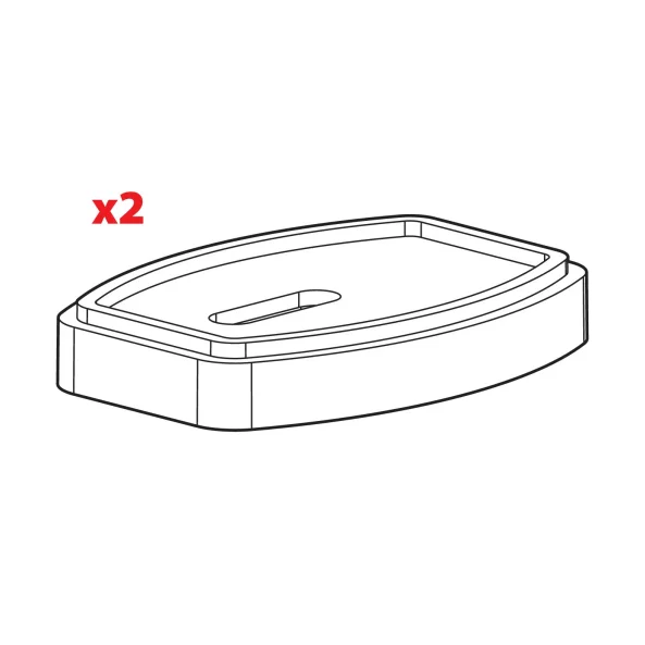 Set distantiere pentru kiturile Kargo 2buc - h 13 mm