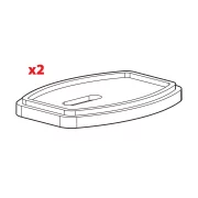 Set distantiere pentru kiturile Kargo 2buc - h 7 mm