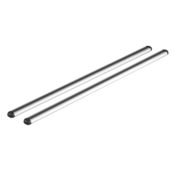 Alumia, pereche de bare portbagaj din aluminiu - L - 127 cm