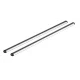 Alumia, pereche de bare portbagaj din aluminiu - L - 127 cm