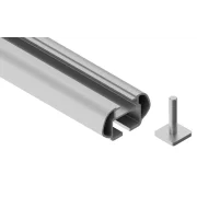 Alumia, pereche de bare portbagaj din aluminiu - L - 127 cm