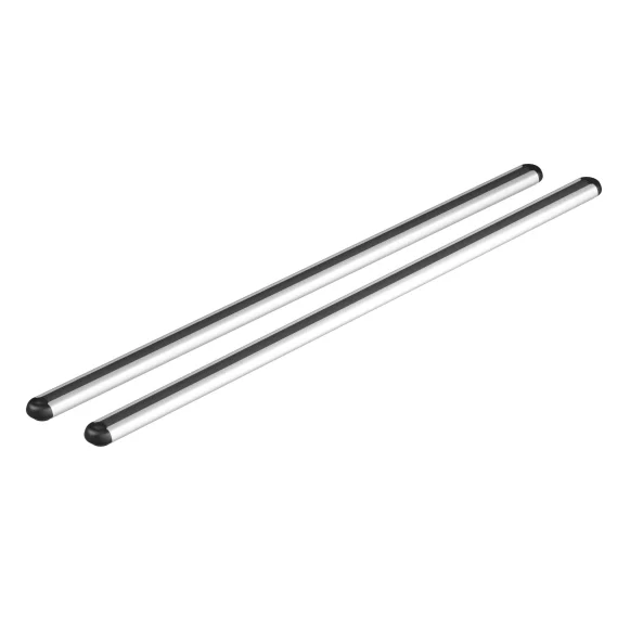 Alumia, pereche de bare portbagaj din aluminiu - M - 120 cm