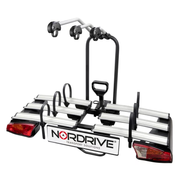 Asura 3, suport biciclete cu fixare pe carligul de remorcare - 3 biciclete