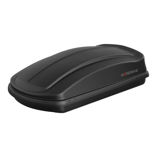 Box 330, cutie portbagaj ABS, 330 l - Negru embosat
