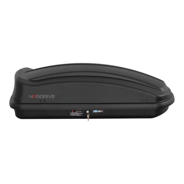 Box 330, cutie portbagaj ABS, 330 l - Negru embosat