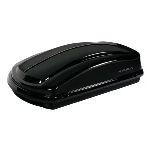 Box 330, cutie portbagaj ABS, 330 l - Negru lucios