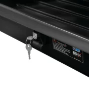 Box 333, cutie portbagaj ABS, 333 l - Negru embosat