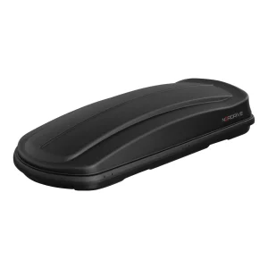 Box 430, cutie portbagaj ABS, 430 l - Negru embosat