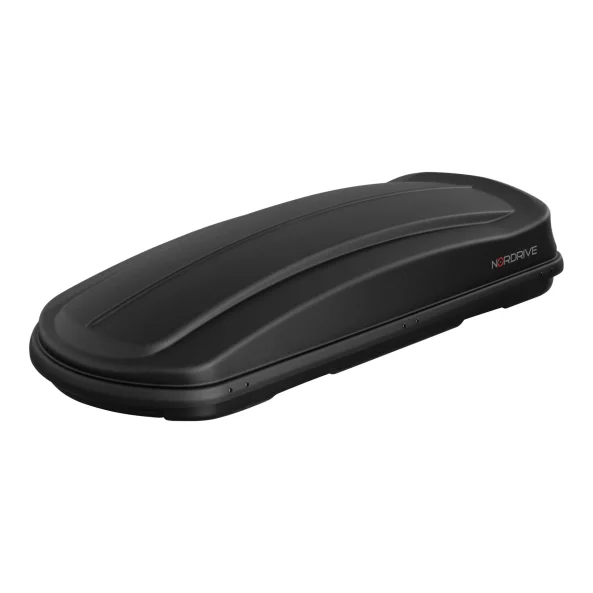 Box 430, cutie portbagaj ABS, 430 l - Negru embosat