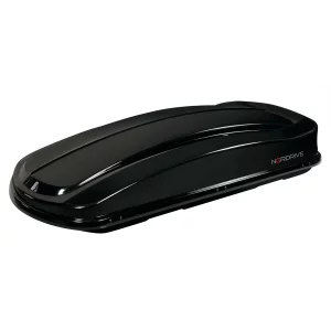 Box 430, cutie portbagaj ABS, 430 l - Negru lucios