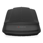 Box 530, cutie portbagaj ABS, 530 l - Negru embosat