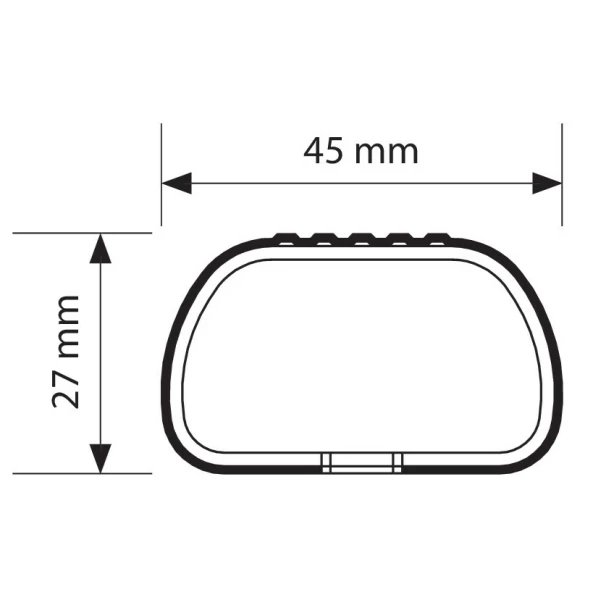 Club, set complet de bare portbagaj din otel - M - 120 cm