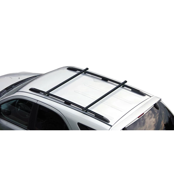 Club, set complet de bare portbagaj din otel - M - 120 cm