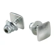 Set Conectori „T”, pentru bara portbagaj din aluminiu, Nordrive Kargo-Plus, 2buc