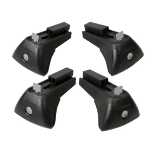 Evos IS (In-Rail Steel), kit de 4 picioare pentru bare de otel Quadra