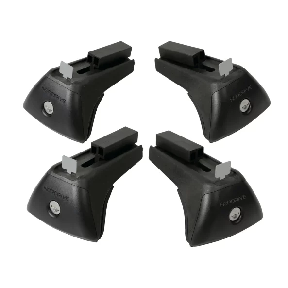 Evos IS (In-Rail Steel), kit de 4 picioare pentru bare de otel Quadra