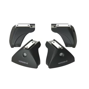 Evos LP (profil redus), kit de 4 picioare pentru toata gama de bare portbagaj Nordrive