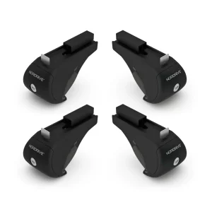Evos RA (Rail Alu), kit de 4 picioare pentru bare de aluminiu Silenzio, Alumia, Helio