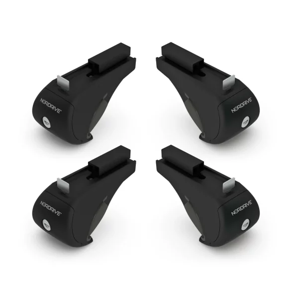 Evos RA (Rail Alu), kit de 4 picioare pentru bare de aluminiu Silenzio, Alumia, Helio