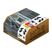 Evos RS (Rail Steel), kit de 4 picioare pentru bare de otel Quadra