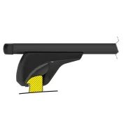 Helio Black In-Rail, set complet de bare portbagaj din aluminiu - L - Evos IA