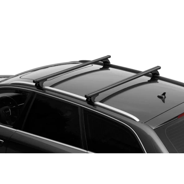Helio Black In-Rail, set complet de bare portbagaj din aluminiu - L - Evos IA