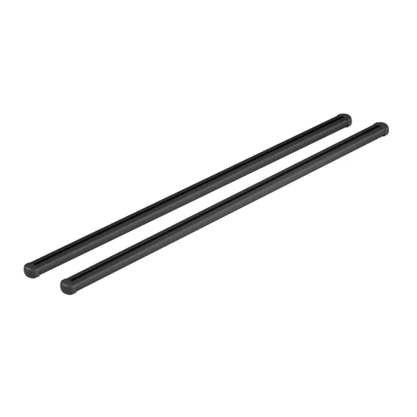 Helio Black, pereche de bare portbagaj din aluminiu - L - 127 cm