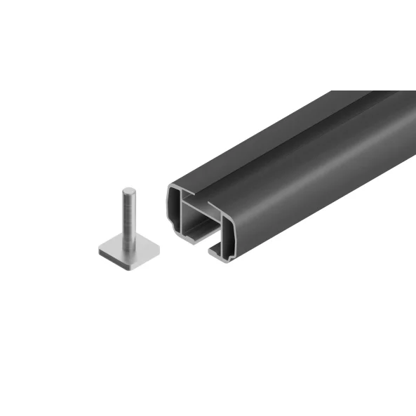 Helio Black Rail, set complet de bare portbagaj din aluminiu - L - Evos RA