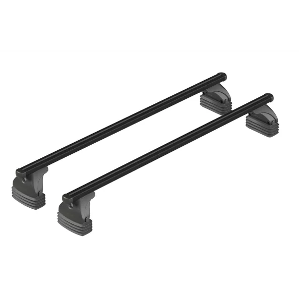 Helio Black, set complet de bare portbagaj din aluminiu - L - Evos LP - C036