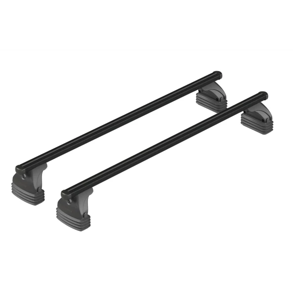 Helio Black, set complet de bare portbagaj din aluminiu - M - Evos LP - C044