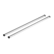 Helio, pereche de bare portbagaj din aluminiu - L - 127 cm