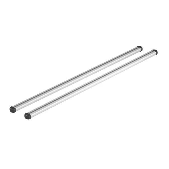 Helio, pereche de bare portbagaj din aluminiu - L - 127 cm