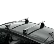 Helio, pereche de bare portbagaj din aluminiu - L - 127 cm
