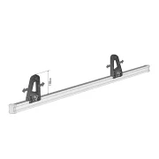 K-1, set opritoare incarcatura, cu fixare pe bara portbagaj din otel Nordrive Kargo, 2buc - 11 cm