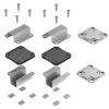 Kargo Rack System, set de 2 adaptoare pentru fixarea pe bara portbagaj Kargo si Kargo-Plus
