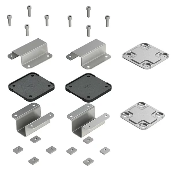 Kargo Rack System, set de 2 adaptoare pentru fixarea pe bara portbagaj Kargo si Kargo-Plus