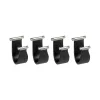 Kit de 4 curele de fixare pentru bare Snap - F0 - Audi, Bmw, Chevrolet, Citroen, Cupra, Dacia, Fiat, Ford, Hyundai, Jaguar, Jeep, Kia, Land Rover, Mazda, Mercedes, Mitsubishi, Nissan, Opel, Peugeot, Porsche, Renault, Seat, Skoda, Toyota, Volkswagen, Volvo