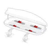 Kit de fixare rapida pentru cutiile portbagaj Nordrive seriile 430/430D/530/530D/630/630D