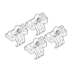 Kit de montaj pentru bare Alumia, Quadra, Silenzio C001 - Ford