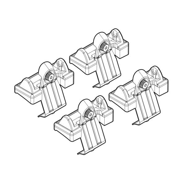 Kit de montaj pentru bare Alumia, Quadra, Silenzio C006 - Nissan