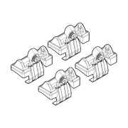 Kit de montaj pentru bare Alumia, Quadra, Silenzio C008 - Toyota