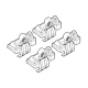 Kit de montaj pentru bare Alumia, Quadra, Silenzio C008 - Toyota