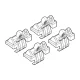 Kit de montaj pentru bare Alumia, Quadra, Silenzio C009 - Toyota