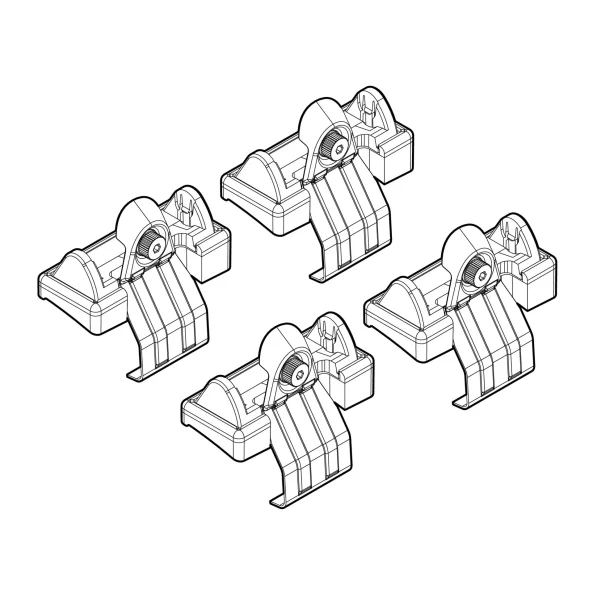 Kit de montaj pentru bare Alumia, Quadra, Silenzio C014 - Honda