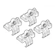 Kit de montaj pentru bare Alumia, Quadra, Silenzio C014 - Honda