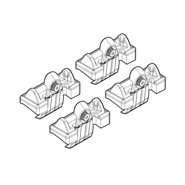 Kit de montaj pentru bare Alumia, Quadra, Silenzio C016 - Lancia