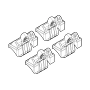 Kit de montaj pentru bare Alumia, Quadra, Silenzio C024 - Volkswagen